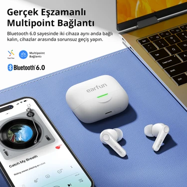 Earfun Air Pro 4+ Bluetooth Kulakiçi Kulaklık - Bluetooth Fiyatı