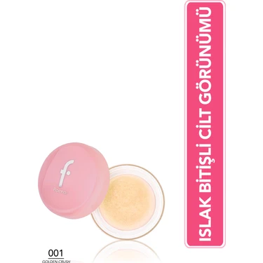 Flormar K-Spirit Cam Cilt Etkili & Besleyici Islak Bitişli Aydınlatıcı - 001 Golden Crush -