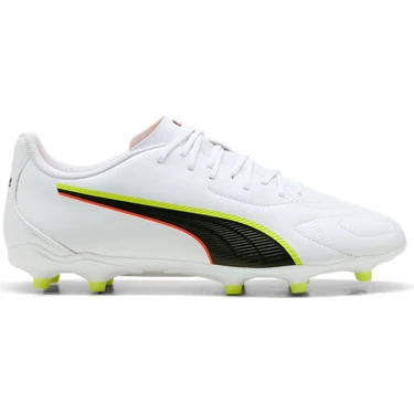 Puma King 20 Play Fg/ag Erkek Beyaz Futbol Krampon