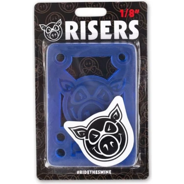 Feyza Design 1/8 Hard Riser Pad Blue, Yüksek Performanslı Yükseltici