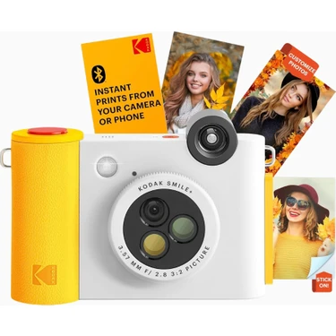 Kodak Smile+ 10MP Anında Kamera ve Bluetooth Fotoğraf