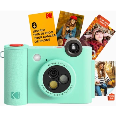 Kodak Smile+ 10MP Anında Kamera ve Bluetooth Fotoğraf