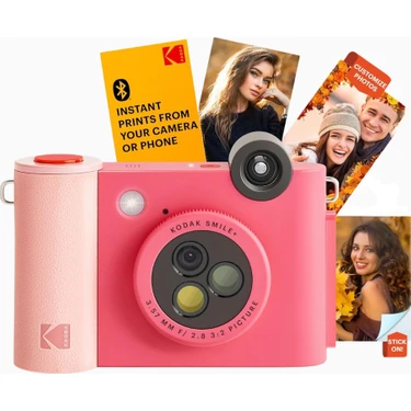 Kodak Smile+ 10MP Anında Kamera ve Bluetooth Fotoğraf