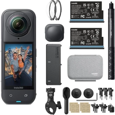 INSTA360 X5 360° Motorcycle Essentials Bundle [türkiye Distribütörü