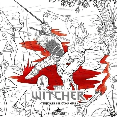 The Witcher - Yetişkinler Için Boyama
