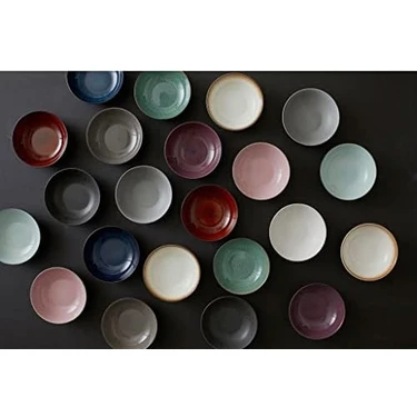 Makarna Kasesi, Makarna ve Salata Için Kase, Çap 20 Cm, Seramik, Siyah/koyu