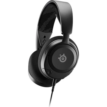 Steelseries Arctis Nova 1 Siyah Kablolu Mikrofonlu Kulak Üstü Oyuncu Kulaklığı -