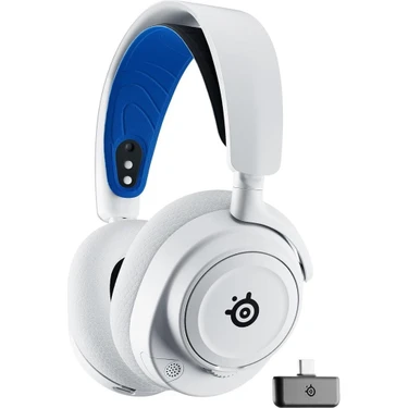 Steelseries Arctis Nova 7p Beyaz Kablolu/kablosuz Kulak Üstü Oyuncu Kulaklığı -
