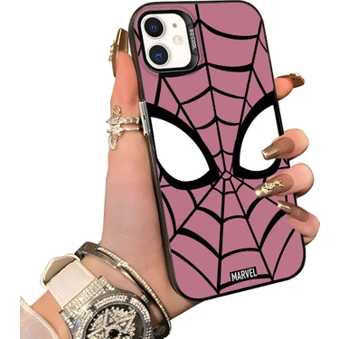 Ucuc iPhone 12 Uyumlu Silikon Kenar Sert Arka Anti Düşme Kılıfı