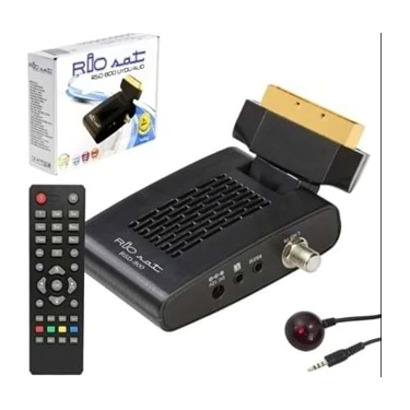 Riosat Rsd 800 Tkgs'li Scart Girişli Mini Sd Uydu