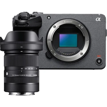 Sony FX30 Cinema Line Kamera + Sigma 18-50 F2.8 Dc Dn