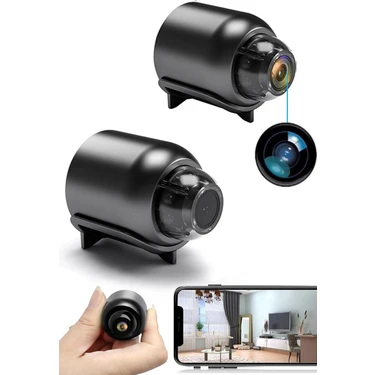 Gampus Mini Gizli Ip Kamera Wifi Hd 1080P Video Izleme Kamerası Ev Evcil Hayvan Güvenlik