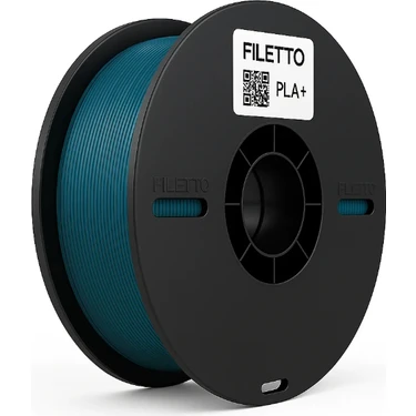 Filetto PLA+ 3D Filament – 1.75mm – 1KG – AMS Uyumlu - PETROL YEŞİLİ
