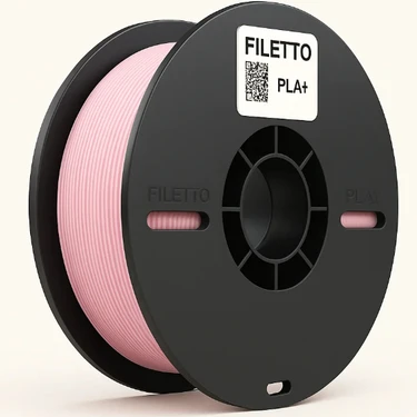 Filetto PLA+ 3D Filament – 1.75mm – 1KG – AMS Uyumlu - TOZ PEMBE