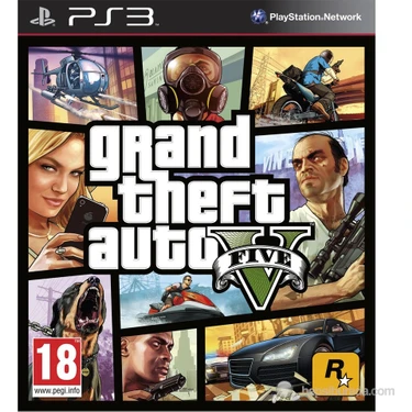 Rockstar Games Grand Theft Auto V Gta V Ps3 Playstation 3 CD Oyun