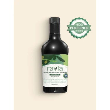 Ravla Organik Erken Hasat Zeytinyağı – İçimlik 500