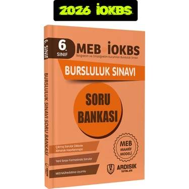 Ardışık Yayınları 6. Sınıf Bursluluk Sınavı Soru Bankası ve Kitabı