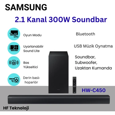 Samsung HW-C450 2.1 Kanal 300 W Soundbar + Jbl Bluetooth