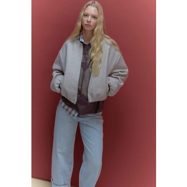 DeFacto Regular Fit Kaşe Mont