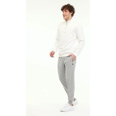 Lumberjack MB CT107 JOGGER 6FX GRI MELANJ Erkek Eşofman