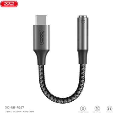 Xo Type-C to 3.5mm Aux Jack Kulaklık ve Ses Dönüştürücü Adaptör