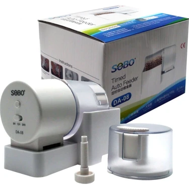 Sobo Otomatik Yemleme Makinesi DA-08 3 Zaman Ayar Modu ile 100g ve 60g Gıda