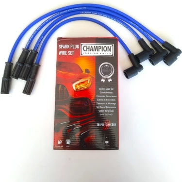 8 Valf Lada Vega Buji Kablosu 8.5mm Slikon Mavi 