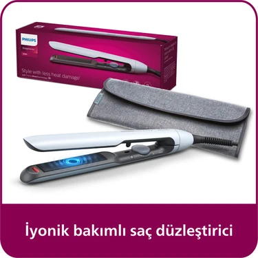Philips 5000 Serisi Saç Düzleştirici, Argan Yağı Katkılı, ThermoProtect Teknolojisi,