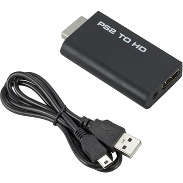 Pop Konsol PS2 Hdmi Adaptör PlayStation 2 TV ve Monitör İçin Dönüştürücü