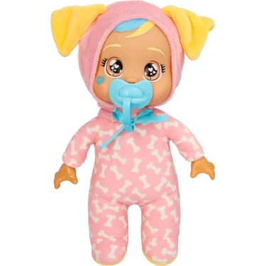 Cry Babies Ağlayan Yumuş Bebek CYB76000 - Açık Pembe Tulumlu