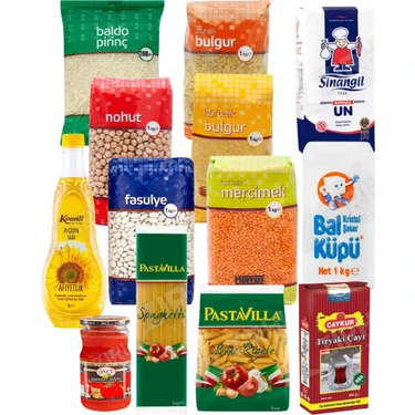 Kms Home Ramazan Paketi Yardım Kolisi Gıda Erzak Kolisi 12