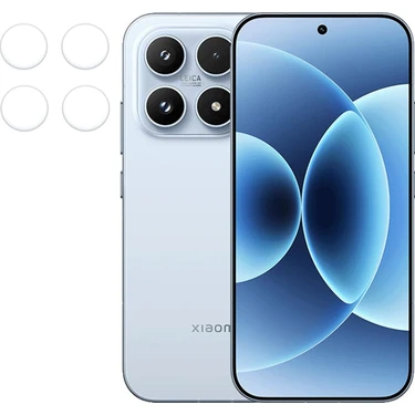Microcase Xiaomi 17 Kamera Camı Lens Koruyucu Nano Esnek