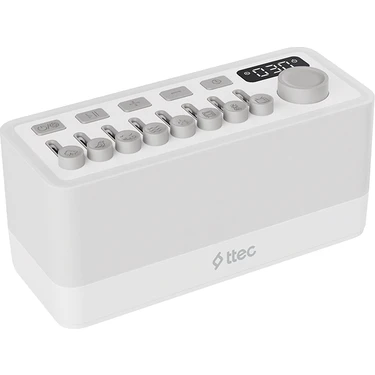 Ttec Somno 3’ü1 Arada Taşınabilir Kablosuz Bluetooth Beyaz Gürültü