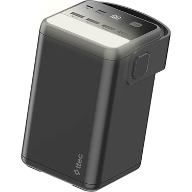 ttec ttec ReCharger Extreme LCD 60.000mAh PD 65W LED Fenerli Taşıma Kollu Taşınabilir Hızlı Şarj