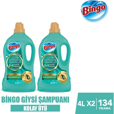 Bingo Giysi Şampuanı Kolay Ütü