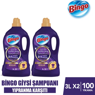 Bingo Giysi Şampuanı Yıpranma Karşıtı