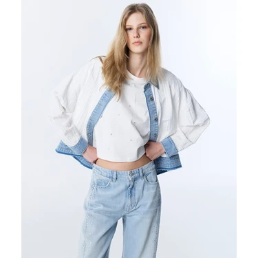 Twist Denim Mıx Mont