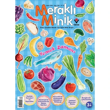 Tübitak Yayınları Meraklı Minik Dergi Şubat 2026 (3-6