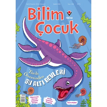 Tübitak Yayınları Bilim Çocuk Dergi Şubat 2026 (7-12
