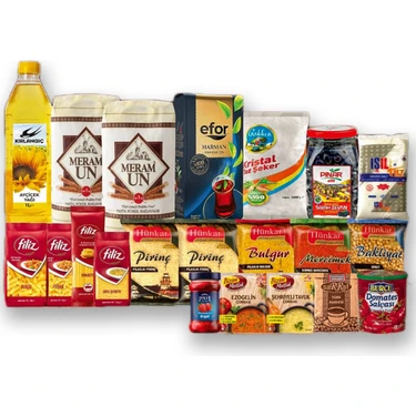 Hünkar Gıda Erzak Kumanya Yardım Kolisi - Süper Paket