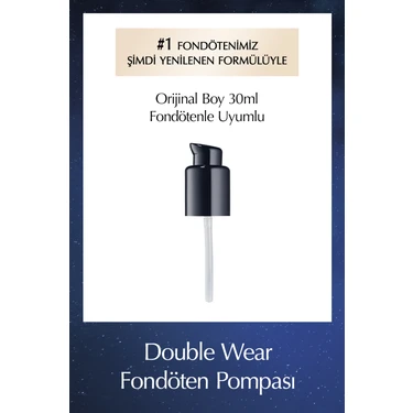 Estee Lauder Double Wear Fondöten Pompası - Orijinal Boy 30ML Fondötenle Uyumlu