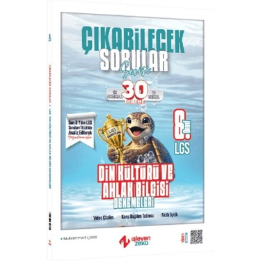 İşleyen Zeka Yayınları 8. Sınıf Lgs Din Kültürü ve Ahlak Bilgisi Çıkabilecek Sorular