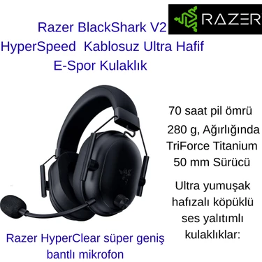 Razer Blackshark V2 Hyperspeed Type-C Kablolu/kablosuz Fiyatı