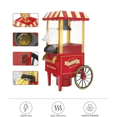 İlk El Grup Ieg™ Yağsız Mısır Patlatma Popcorn Makinesi