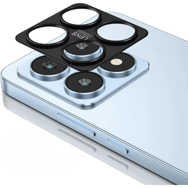 Microcase Xiaomi 17 Uyumlu Kamera Lens Koruma Halkası - Kapalı Tasarım -Siyah