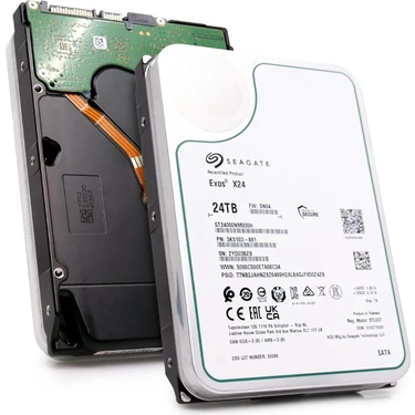 Seagate Exos X24 24TB Kurumsal Sabit Disk HDD Sata 6gb/s Fiyatı