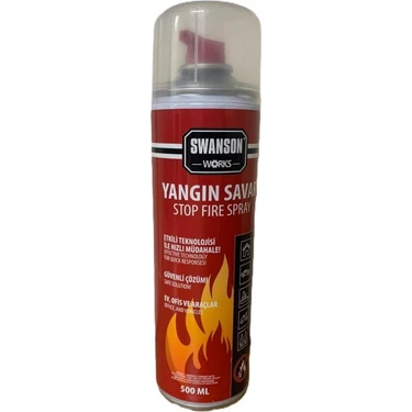 Abnturk Yangın Söndürücü Savar 500 ml - 1 Adet 0,5 kg Ağırlığında Etkili Yangın
