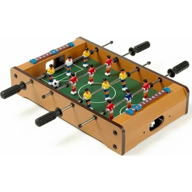 Dünyadan Hediyeler Ahşap Masa Üstü Futbol Langırt Oyunu