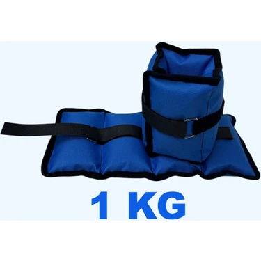 Me&ra Sport  El Ayak Bilek Ağırlığı Egzersiz Seti Kum Ağırlık Torbası 1kg x 2 Adet Toplam 2