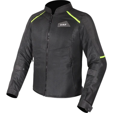 Ls2 Breeze Siyah-Neon Sarı Yazlık Fileli Motosiklet